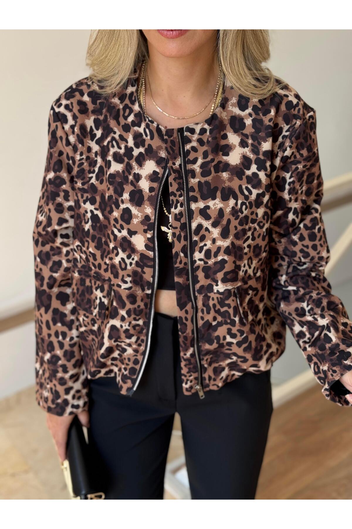 Tiger print jacket