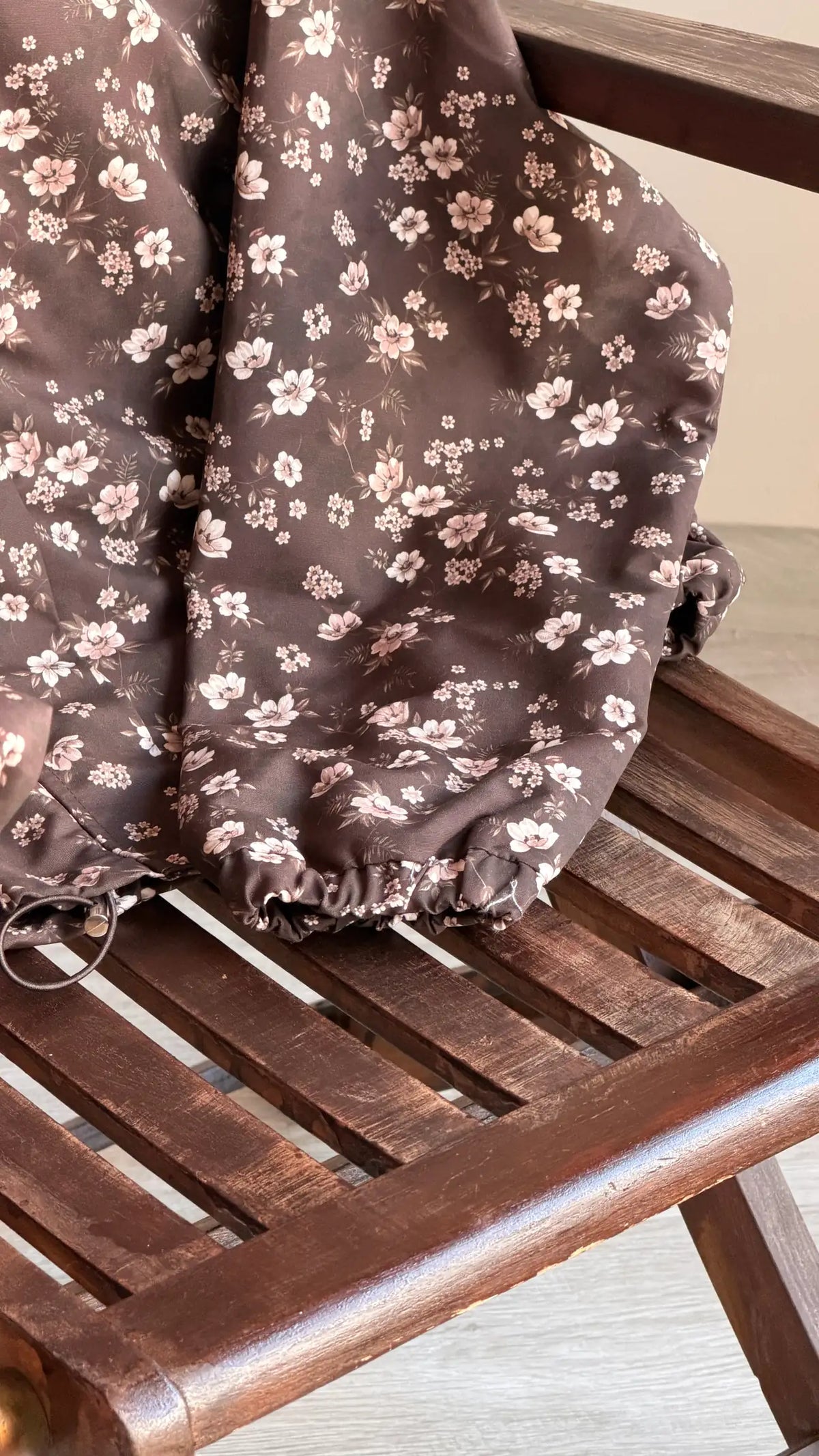 Wildflowers Hooded Jacket - brown