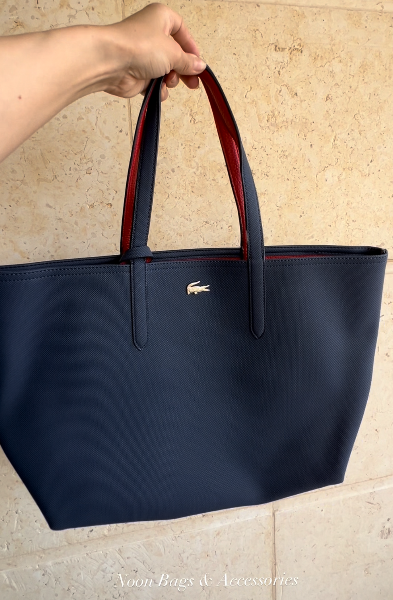 Lacoste reversible bag (double face)