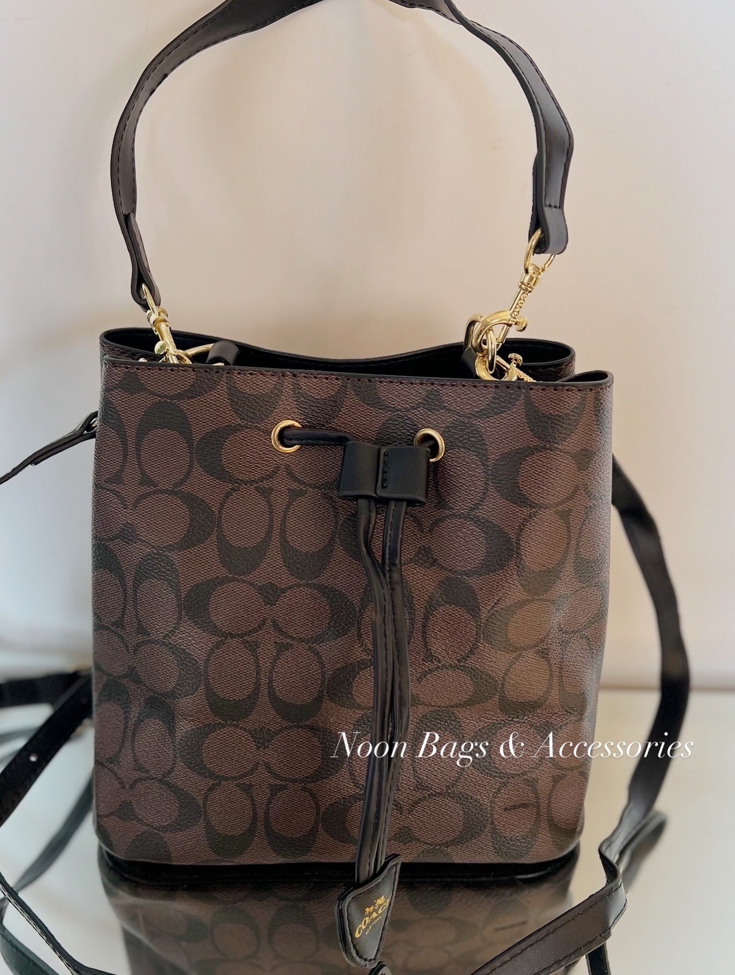 Coach bucket small size