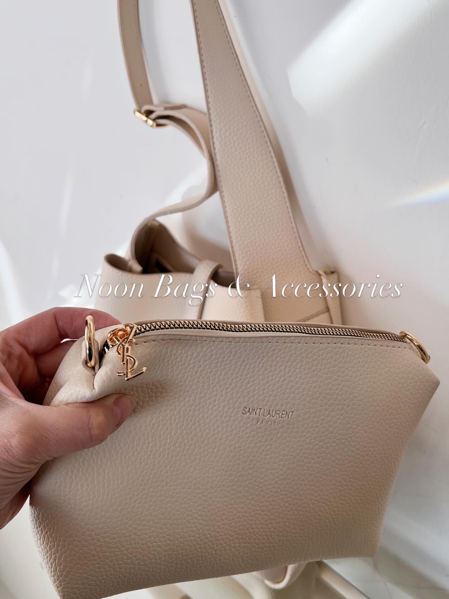 YSL shoulder bag 2 in 1