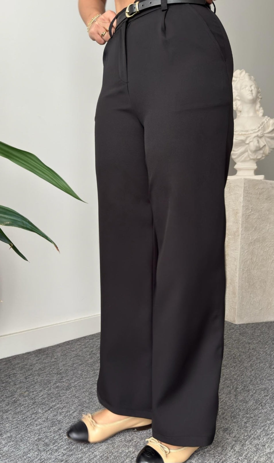 Vest with belted trouser Co-order set