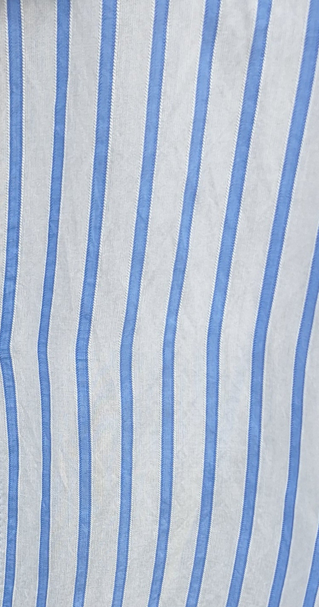 Striped Rayon oversized shirt
