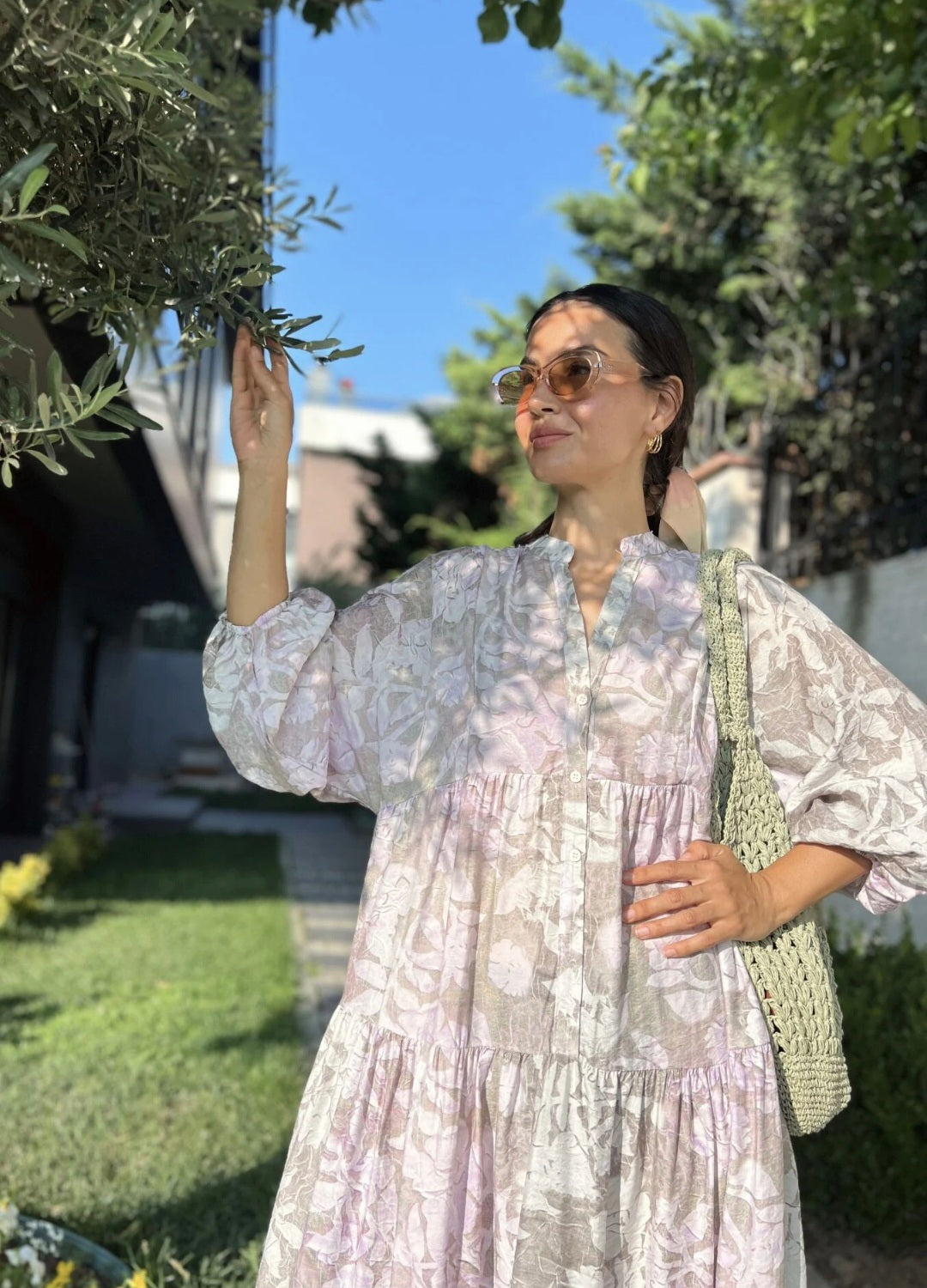 Boheme printed dress
