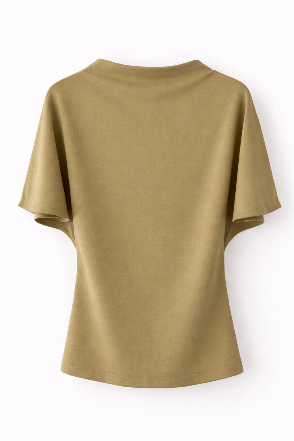 Zara model Loose-fitting top with crew neck ,Flowing mid-waist midi skirt with an asymmetric hem.