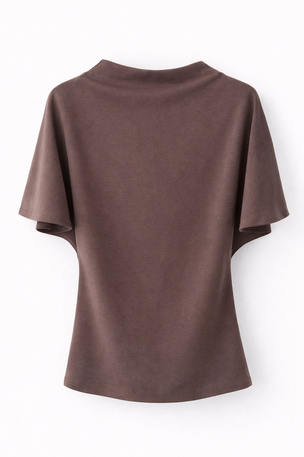 Zara model Loose-fitting top with crew neck ,Flowing mid-waist midi skirt with an asymmetric hem.