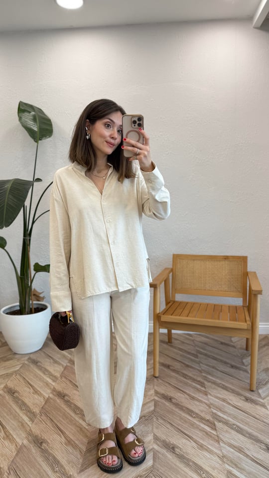 Linen co-ord set