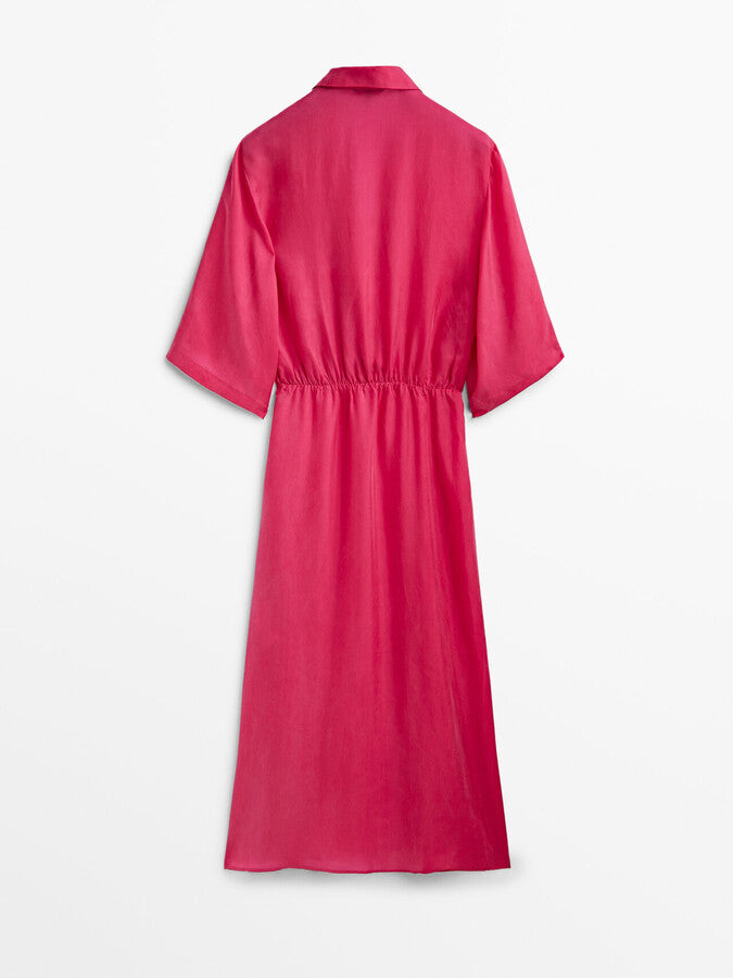 Massimo dutti silk dress