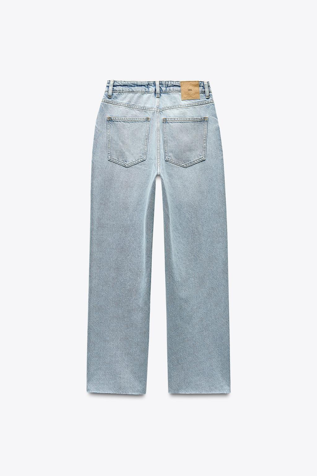 Zara straight leg , High rise, ankle jeans
