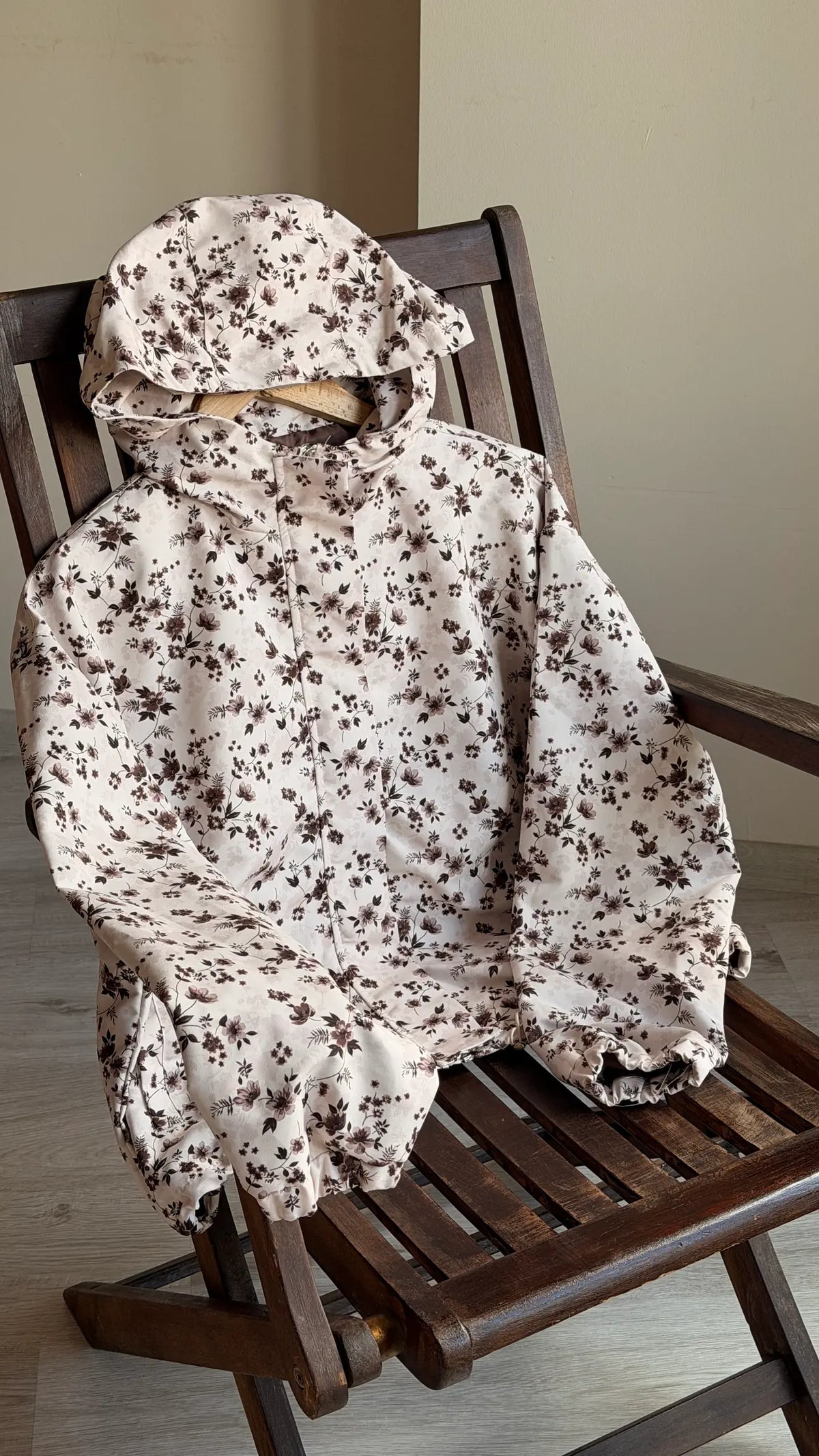 Wildflowers Hooded Jacket - off white