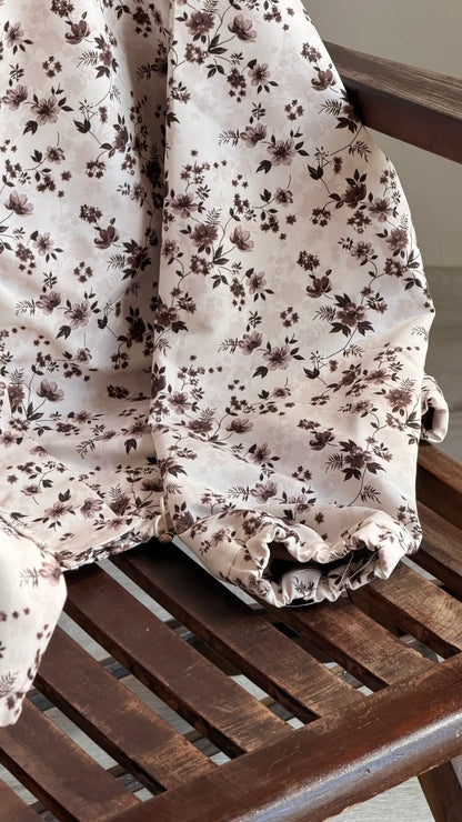 Wildflowers Hooded Jacket - off white