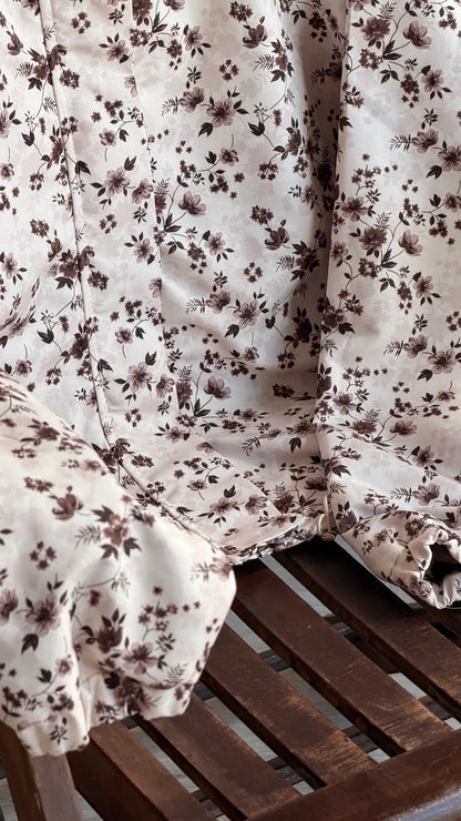 Wildflowers Hooded Jacket - off white