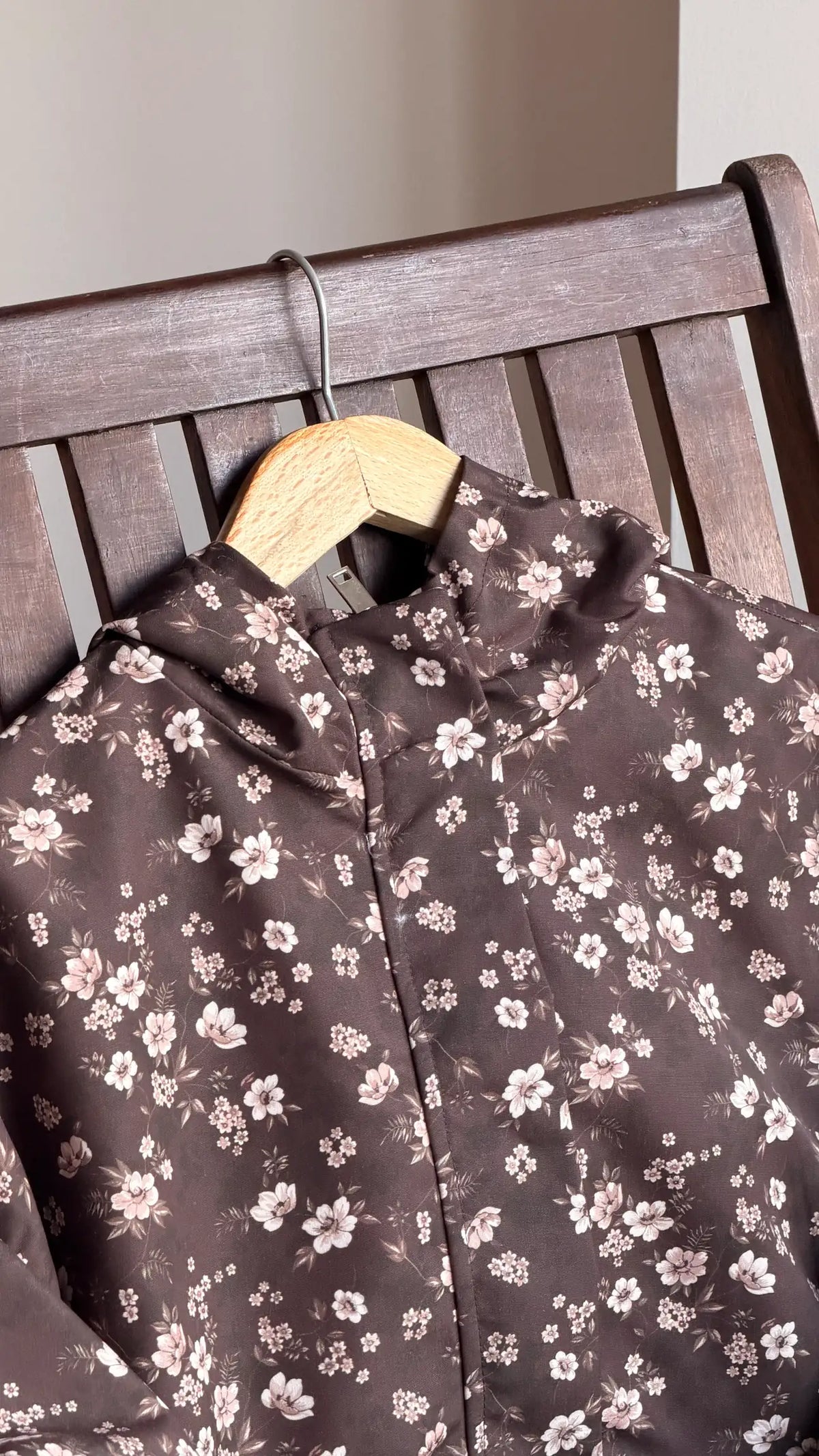 Wildflowers Hooded Jacket - brown