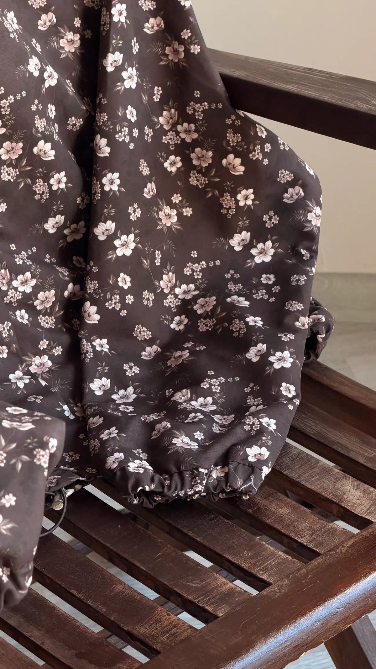 Wildflowers Hooded Jacket - brown