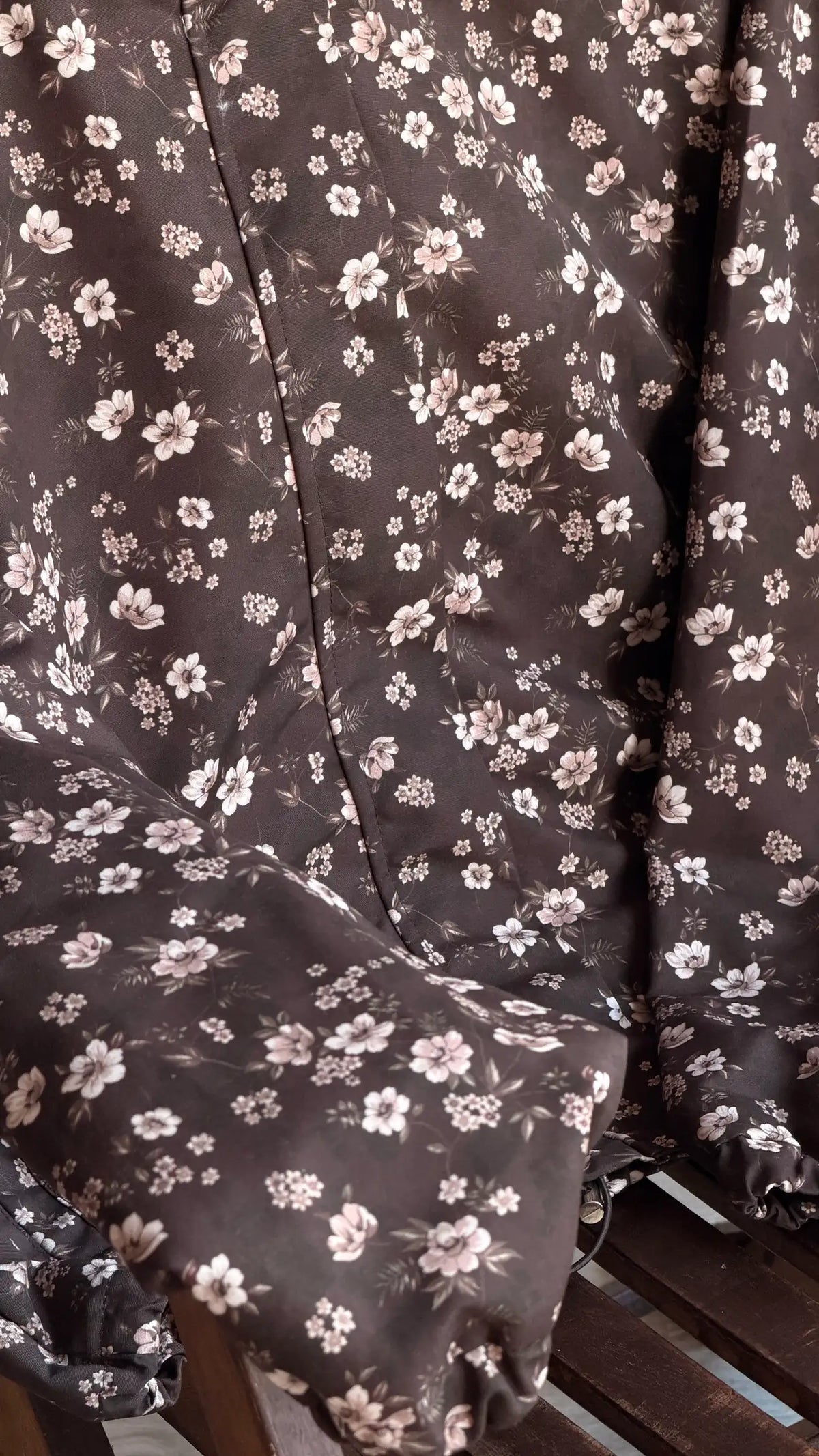 Wildflowers Hooded Jacket - brown