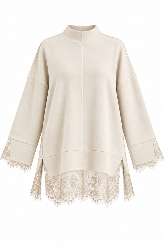 Lace Detail Knitwear