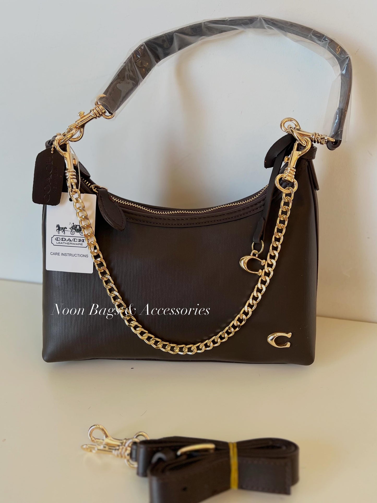 Coach new bag (dark brown)