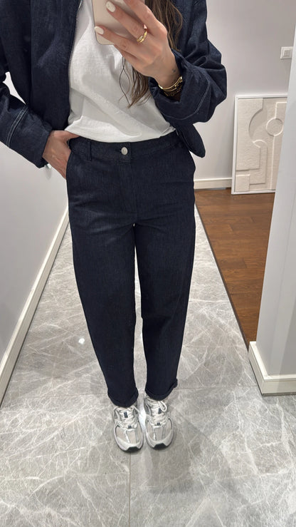 Bomber jeans jacket Co-ord set