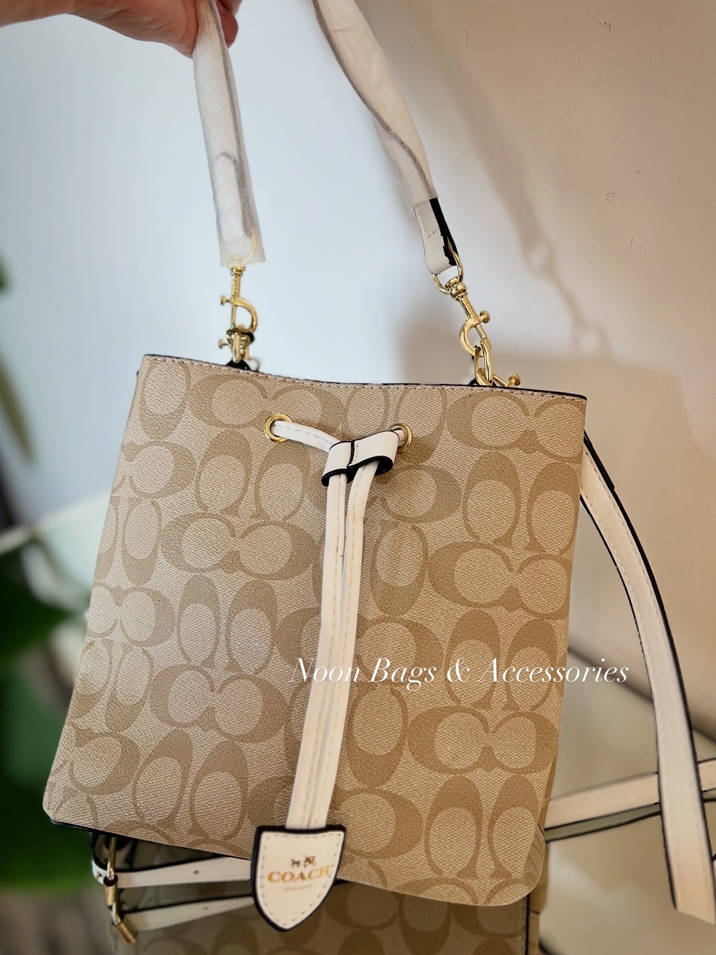 Coach bucket small size