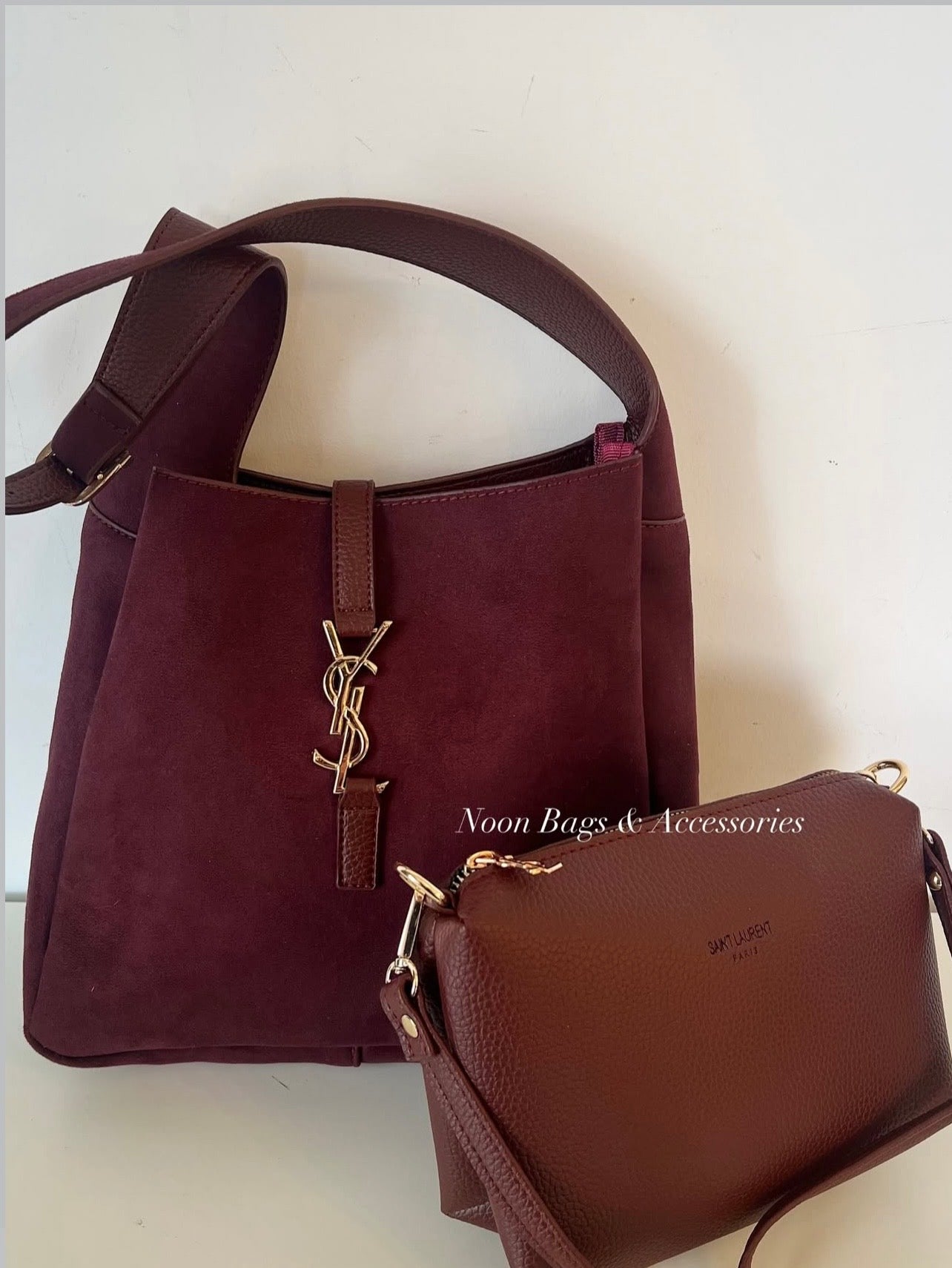 YSL shoulder bag 2 in 1