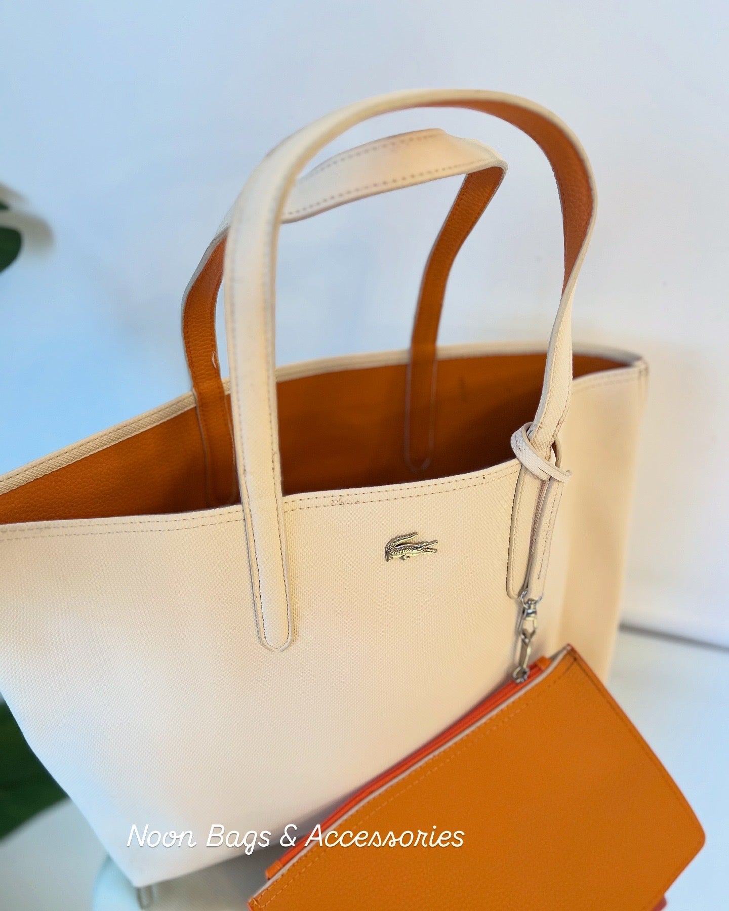 Lacoste reversible bag (double face)