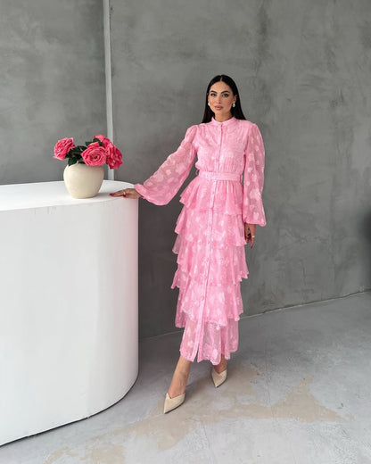 Midi layered dress
