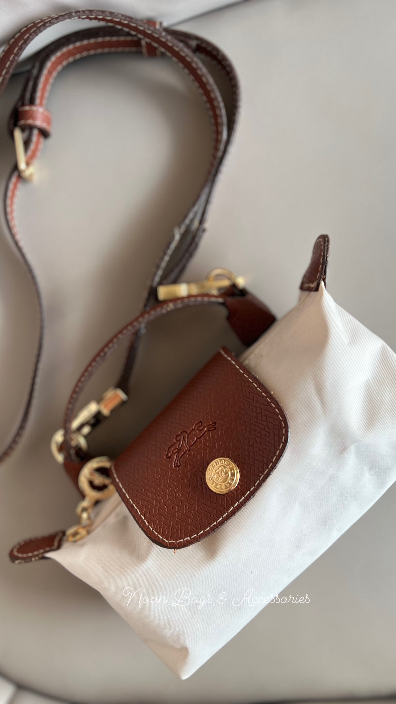 Longchamp le peliage mini size