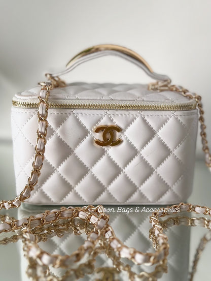 Chanel makeup bag