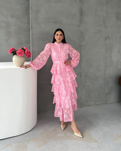 Midi layered dress