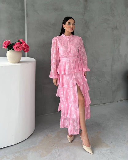 Midi layered dress
