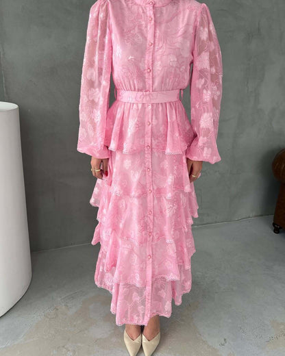 Midi layered dress