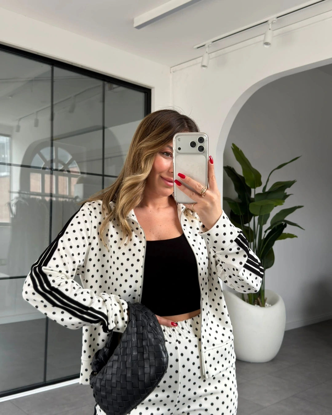 POLKA DOT THREE-PIECE SET