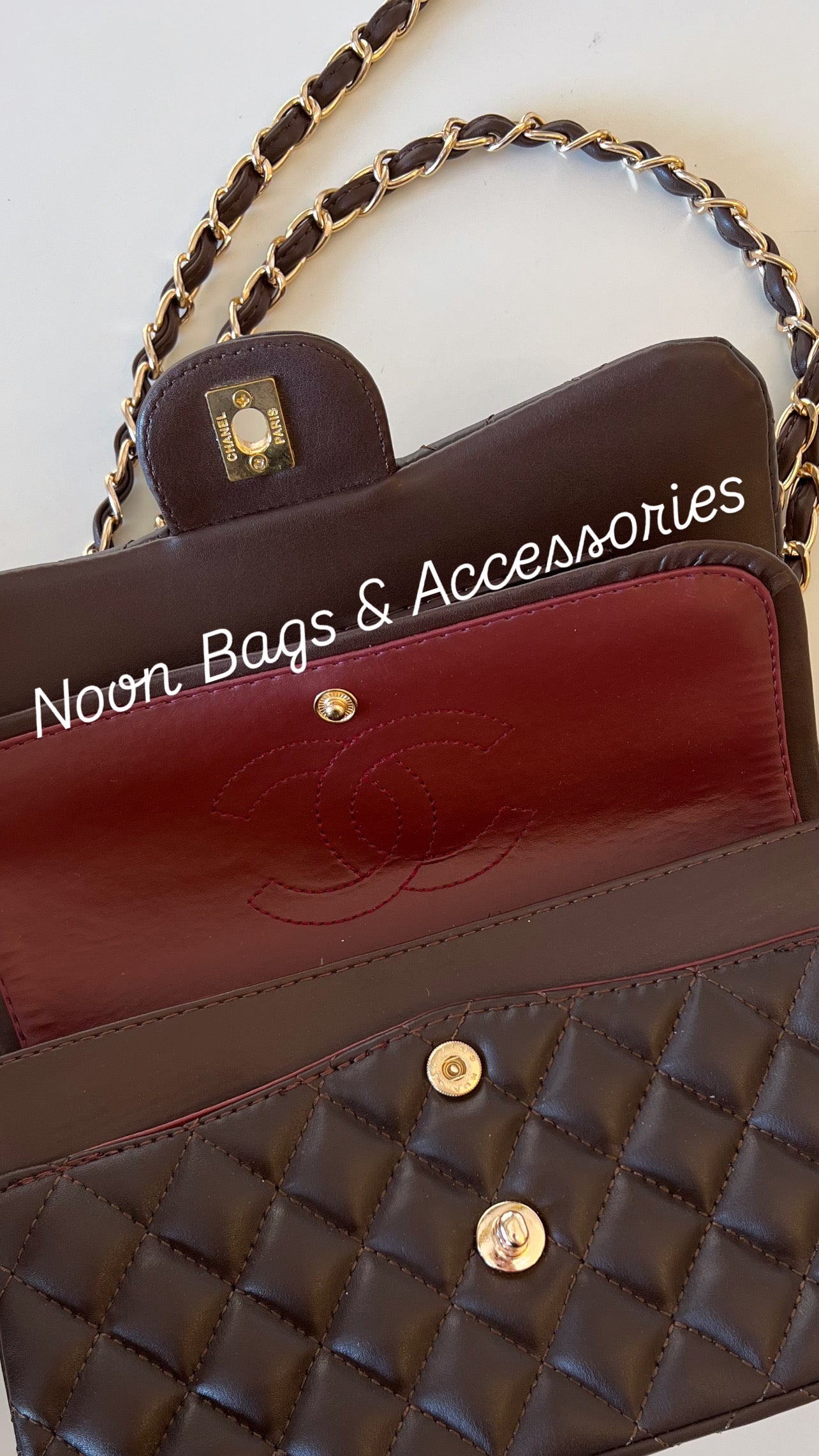 Chanel double flap (classic)