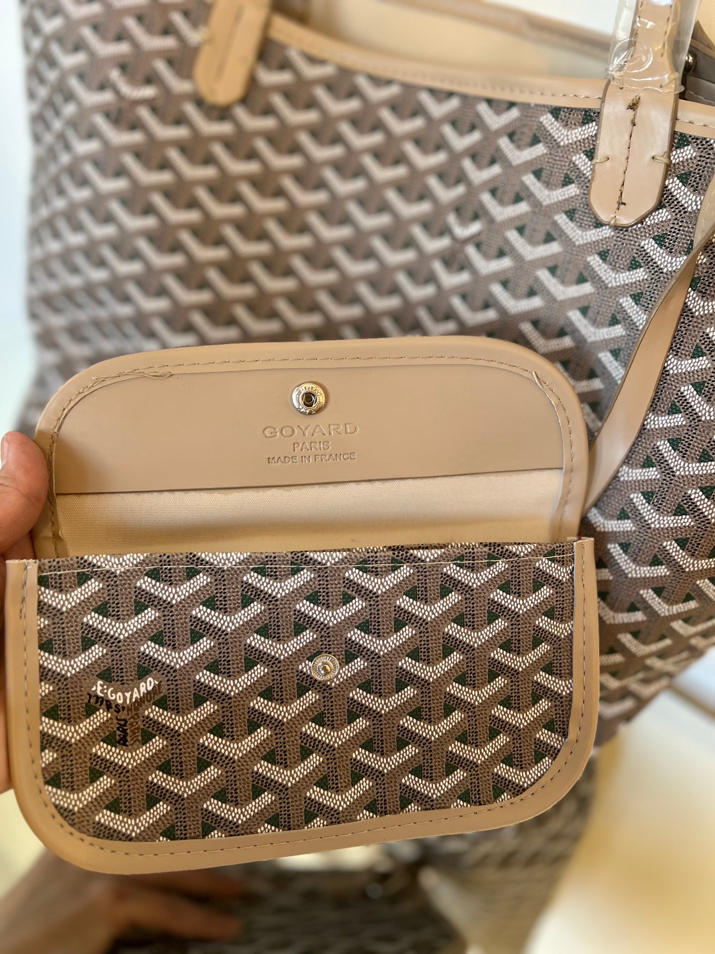 Goyard tote bag (large)