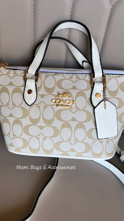 Coach mini tote