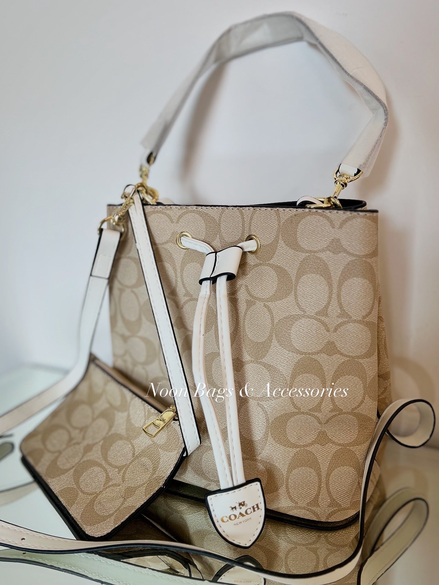 Coach bucket small size