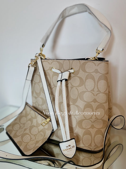 Coach bucket small size