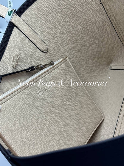 Lacoste double sided tote bag