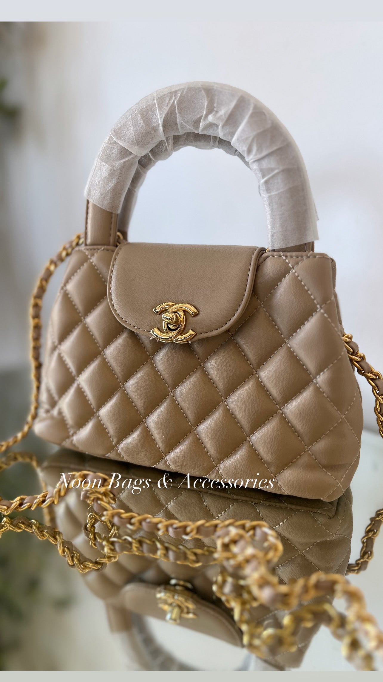 Chanel mini tote bag