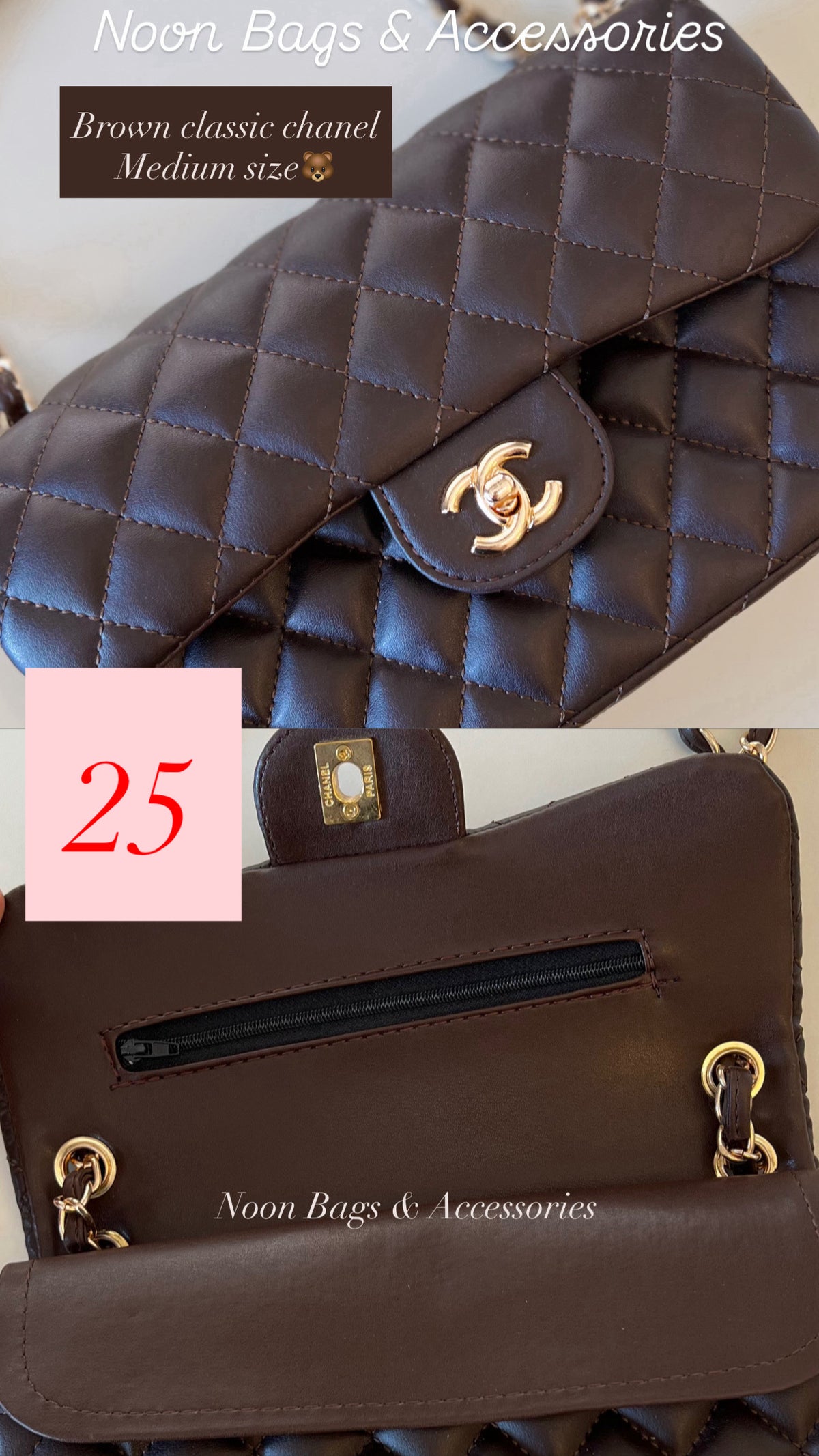 LV never full tote bag