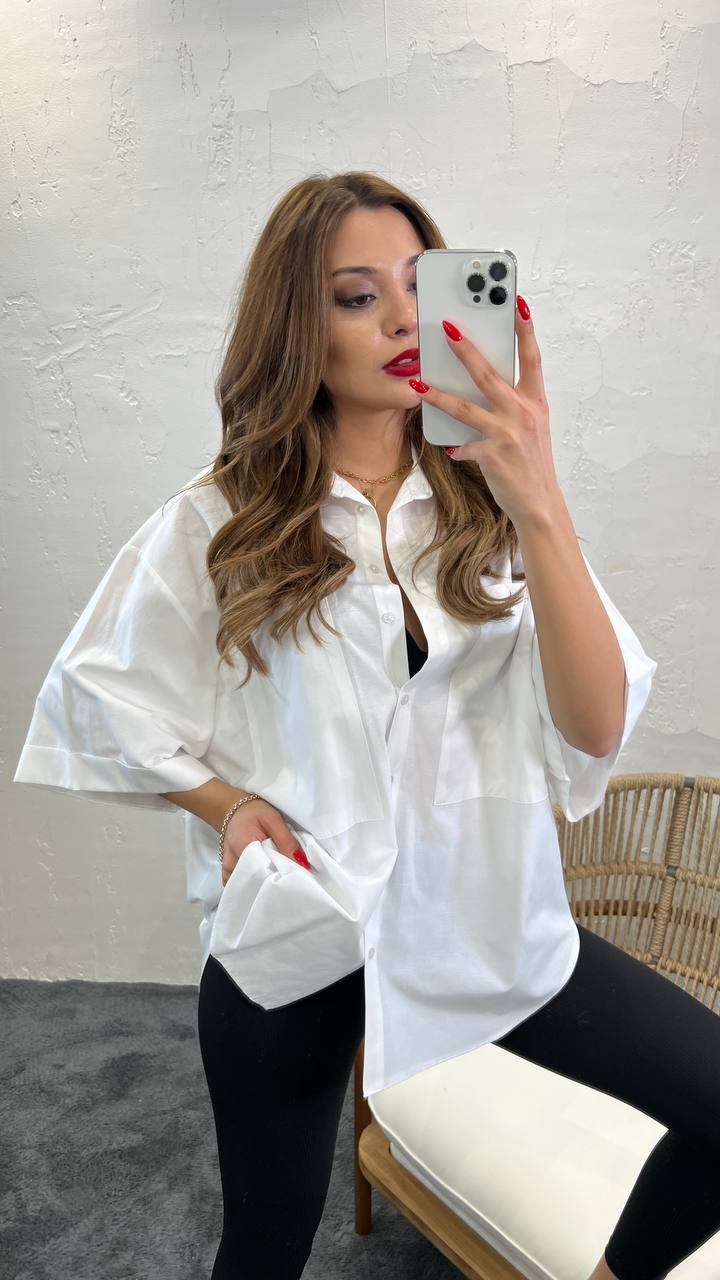 Oversized Short sleeve shirt