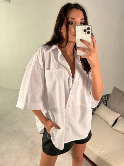 Oversized Short sleeve shirt