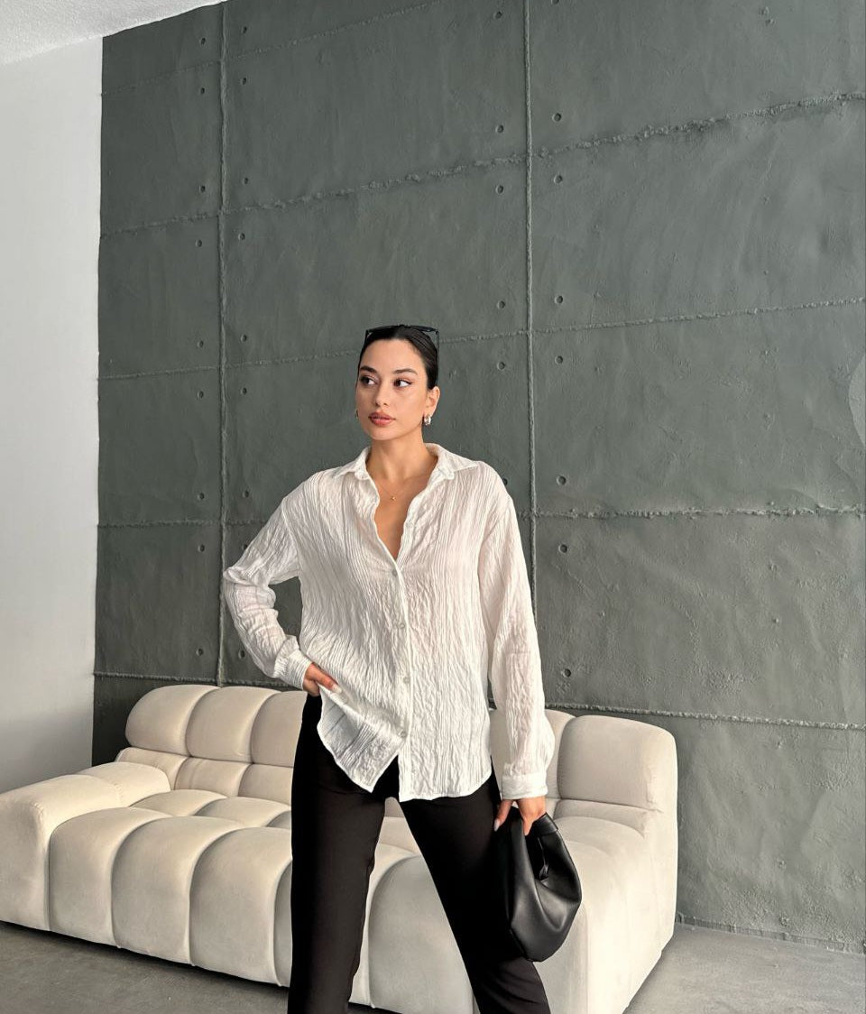 Striped patterned shirt