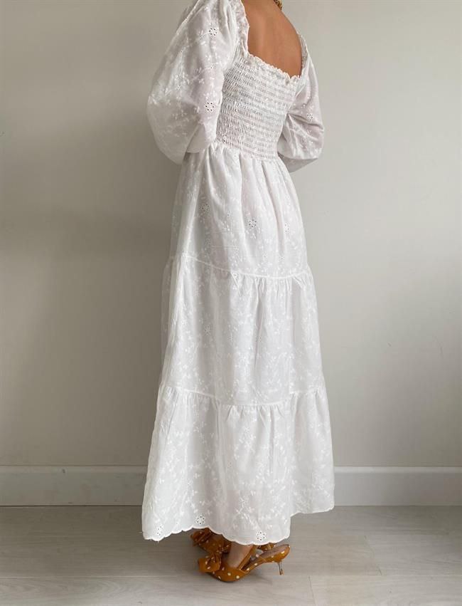 Dress with embroidery details