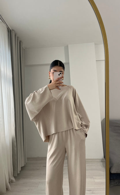 Oysho fabric summer tracksuit