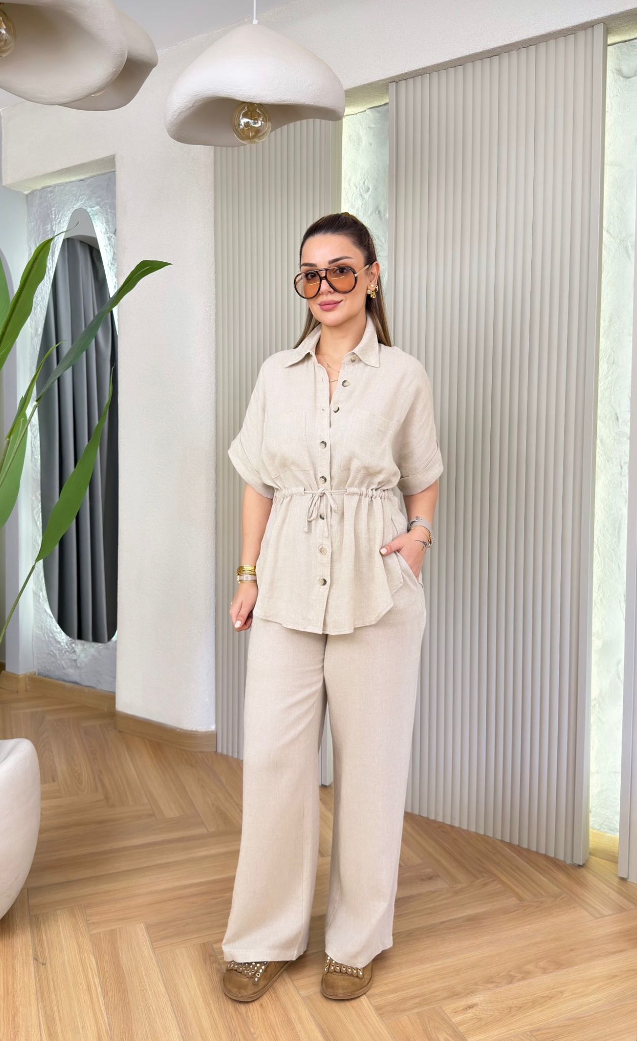 Linen co-ord set