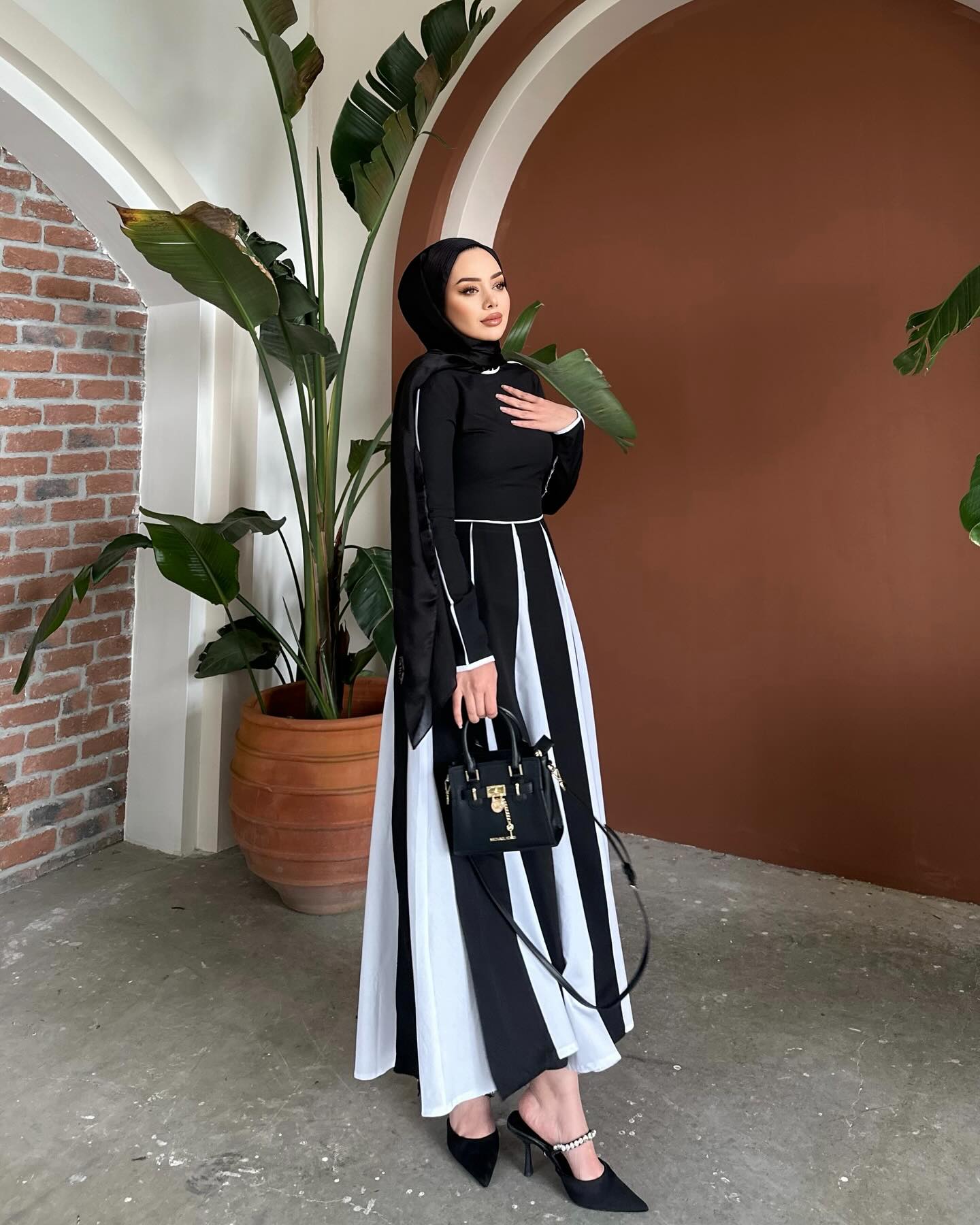 Poplin dress