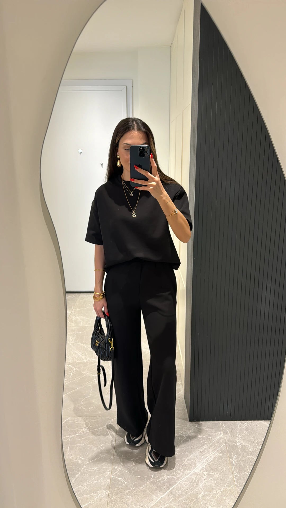 Short sleeve premium cotton tracksuit