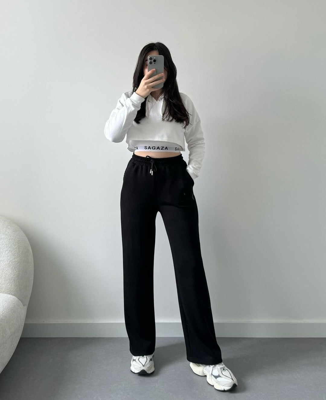 Oysjo wide leg cotton pants