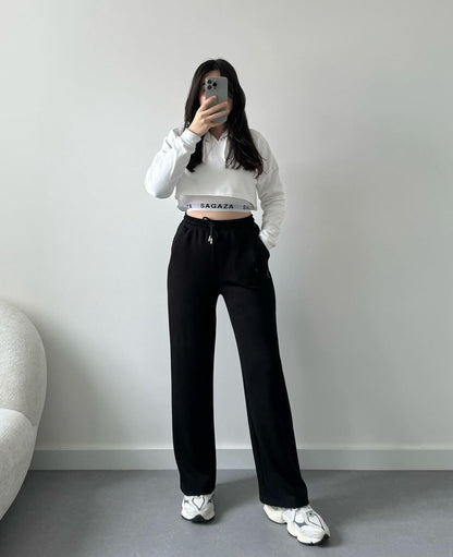 Oysjo wide leg cotton pants